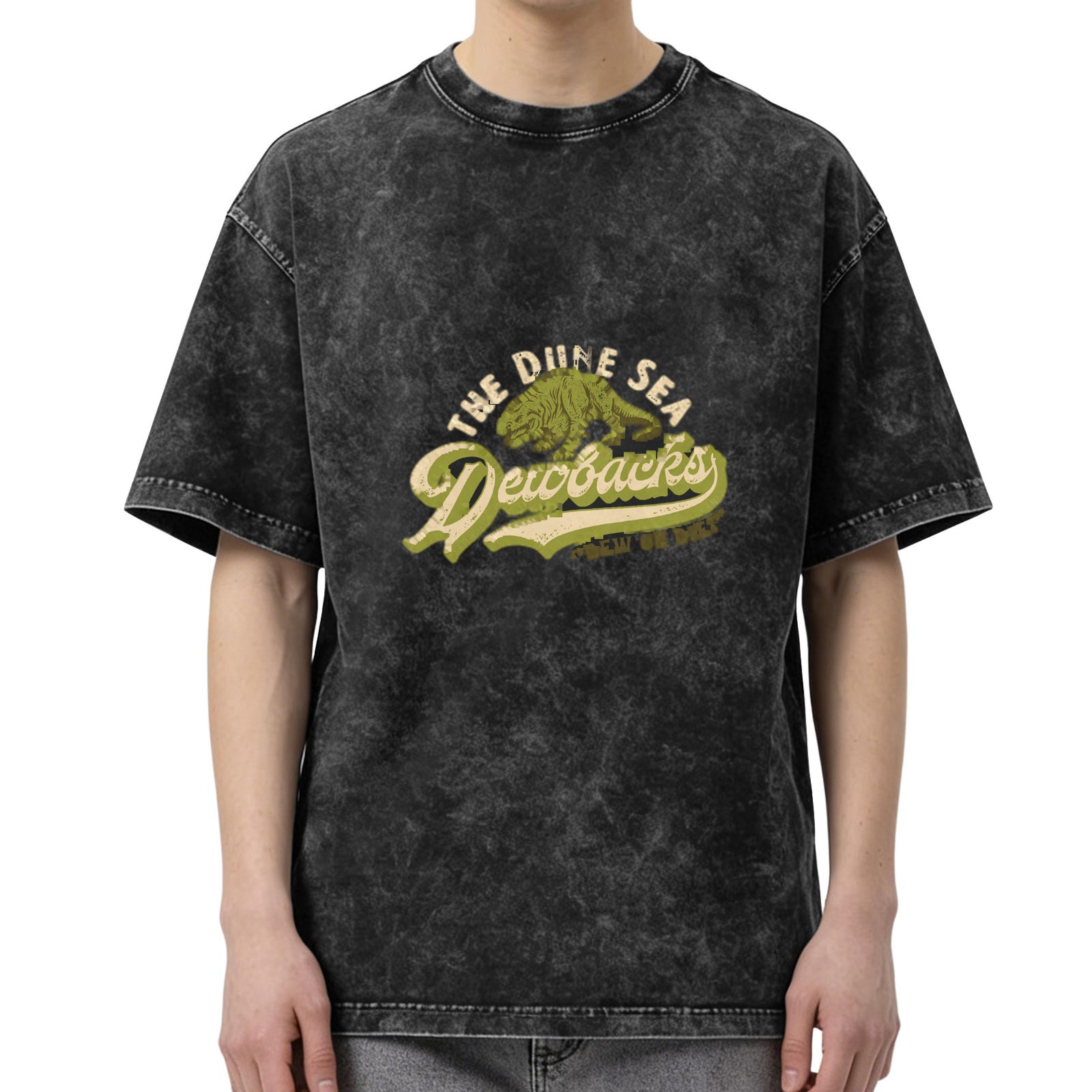The Dune Sea Dewbacks Vintage Washed Graphic T-Shirt