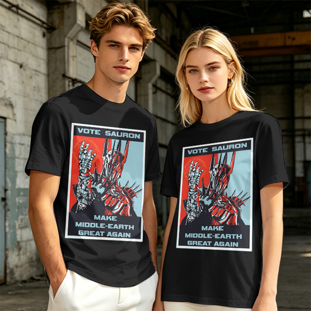 Vote Sauron Make Middle-earth Great Again Graphic T-Shirt