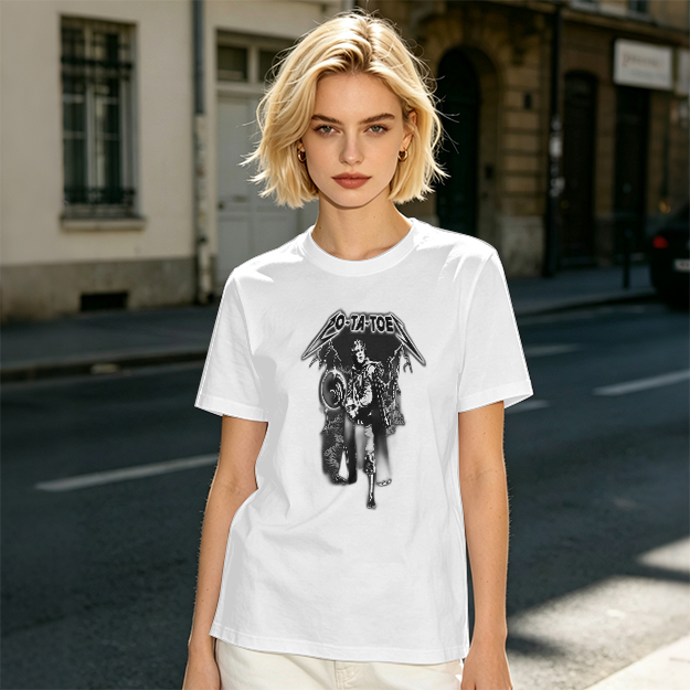 O-TA-TOE Military Graphic Olive Green T-Shirt