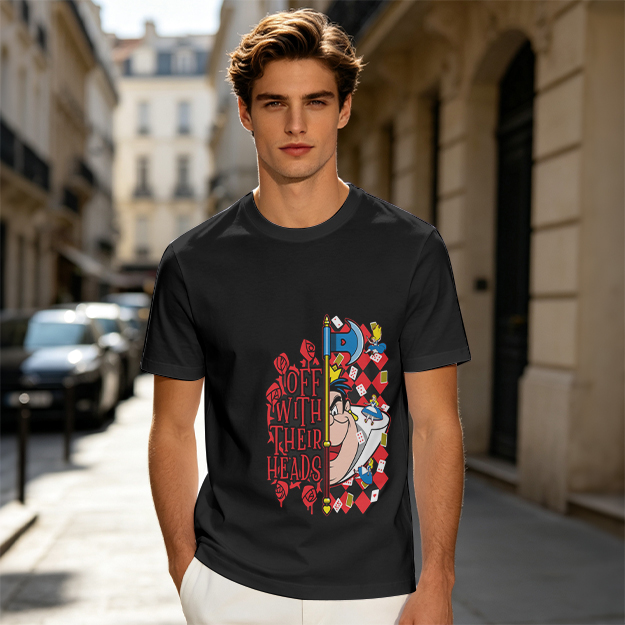 Alice in Wonderland Off With Their Heads Graphic T-Shirt