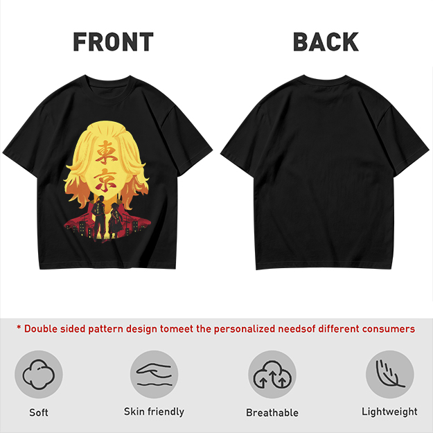 Tokyo Revengers Anime Graphic T-Shirt Design