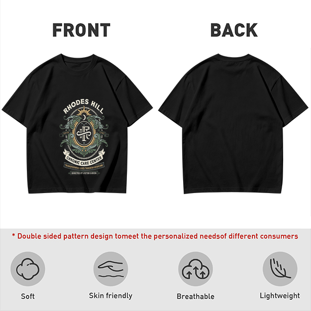 Rhodes Hill Chronic Care Center Crest Graphic T-Shirt