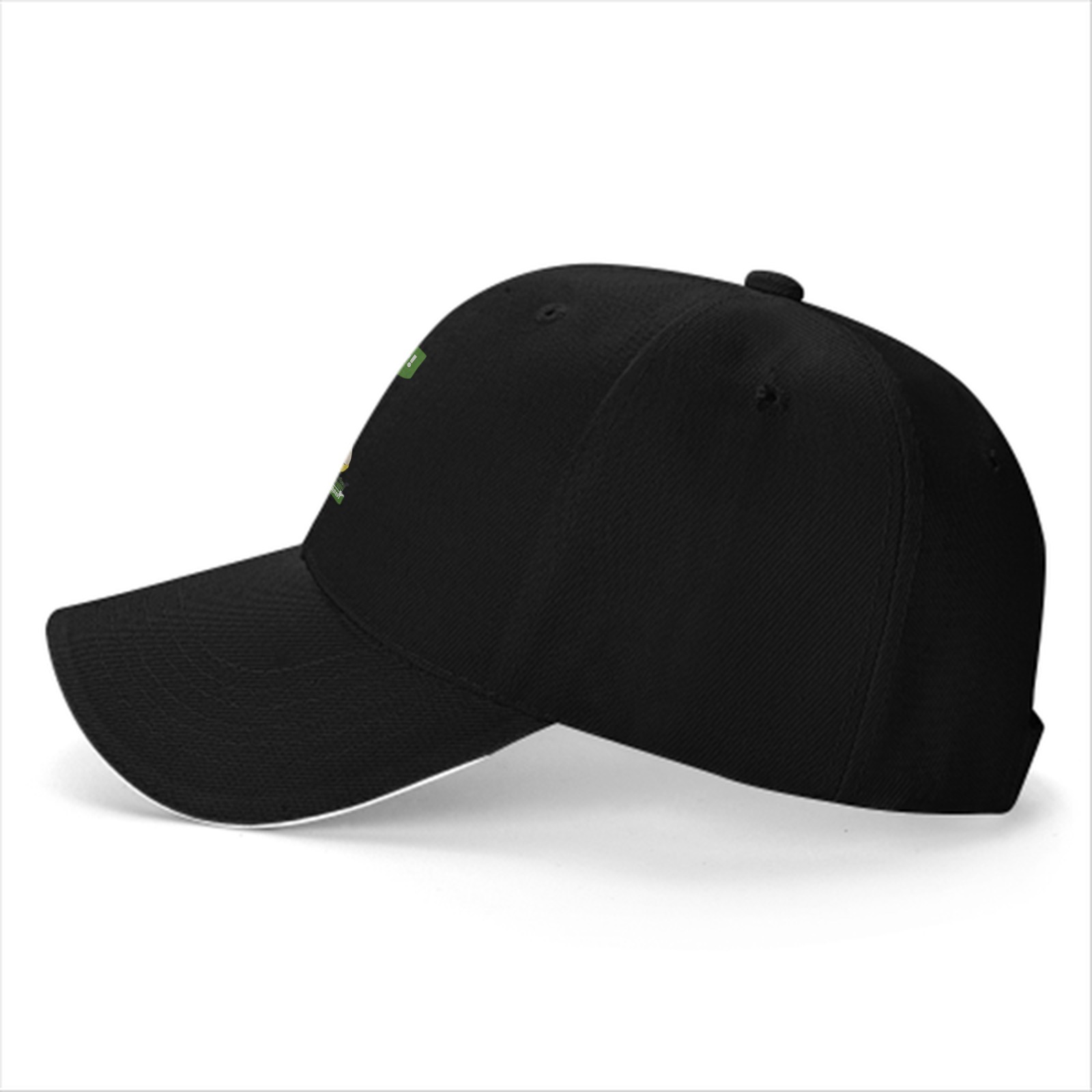 Black Baseball Cap With April O'Neil Turtle Power Graphic