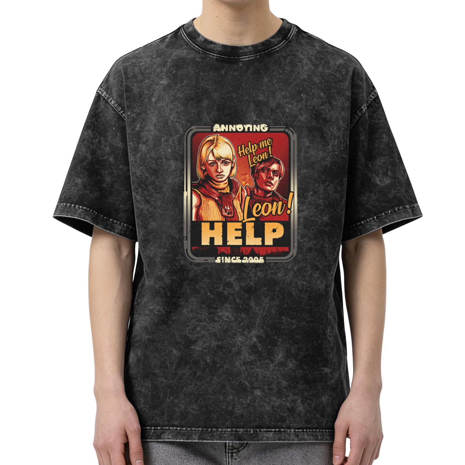Annoying Since 2005 Leon Help Vintage Graphic T-Shirt