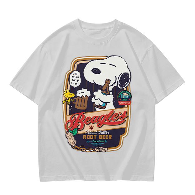 Snoopy Beagle's Root Beer Graphic T-Shirt
