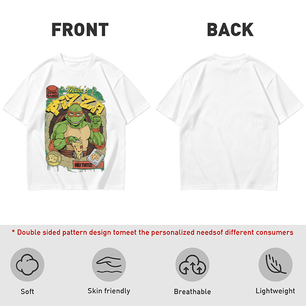 Teenage Mutant Ninja Turtle Mike's Pizza Graphic T-Shirt