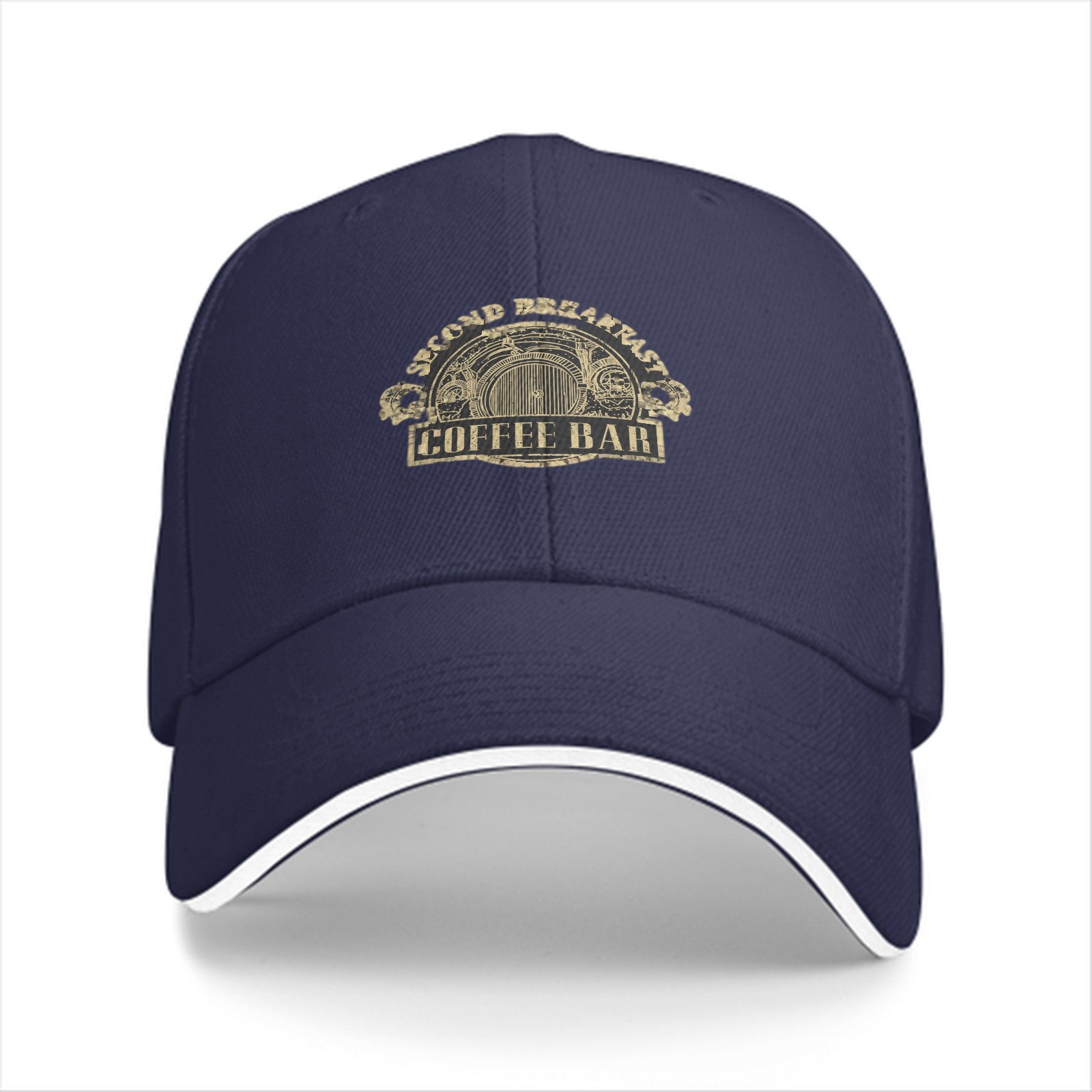 Second Breakfast Coffee Bar Black Baseball Cap
