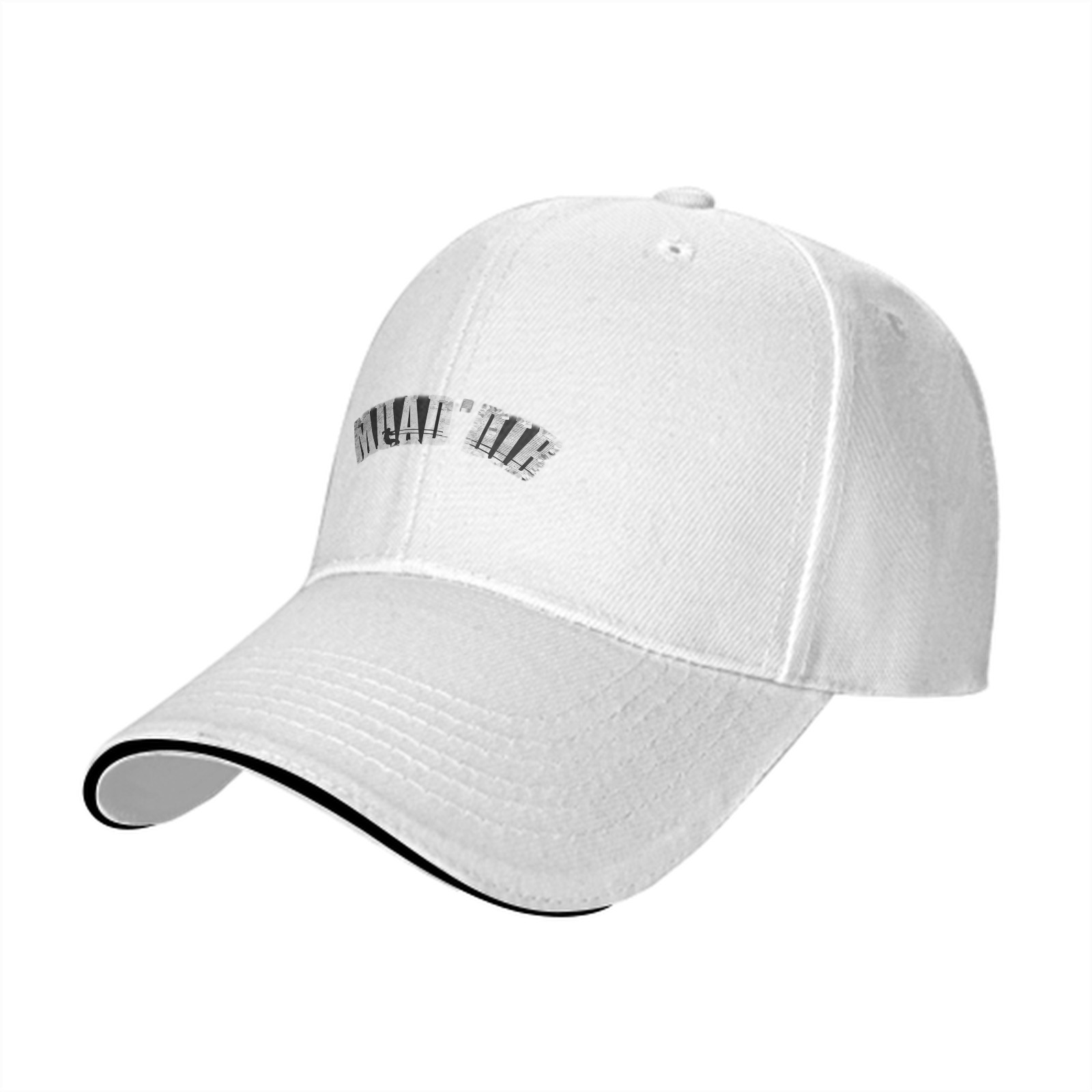 Black baseball cap with MEAD'DIB embroidered text