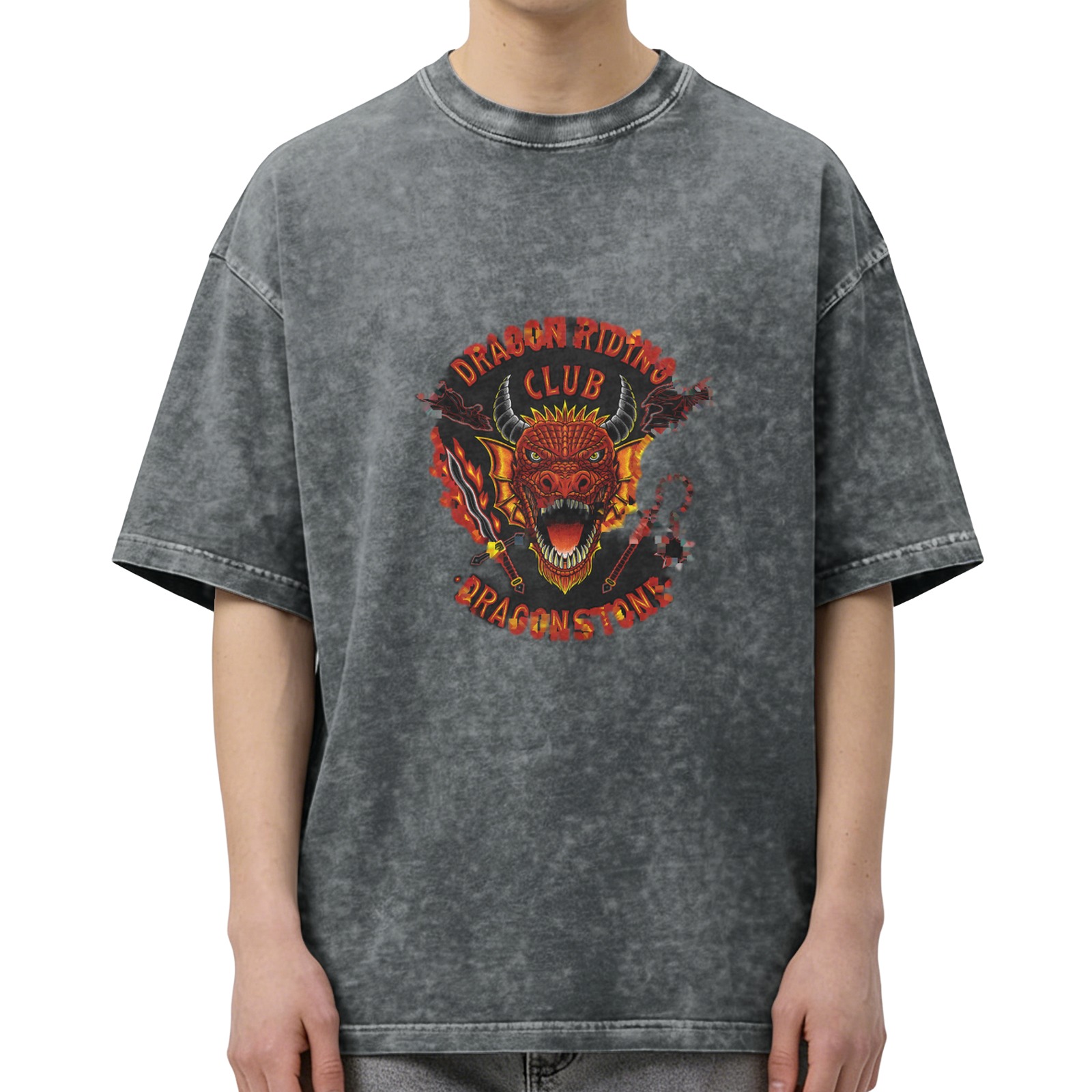 Dragon Riding Club Dragonstone Graphic Vintage T-Shirt