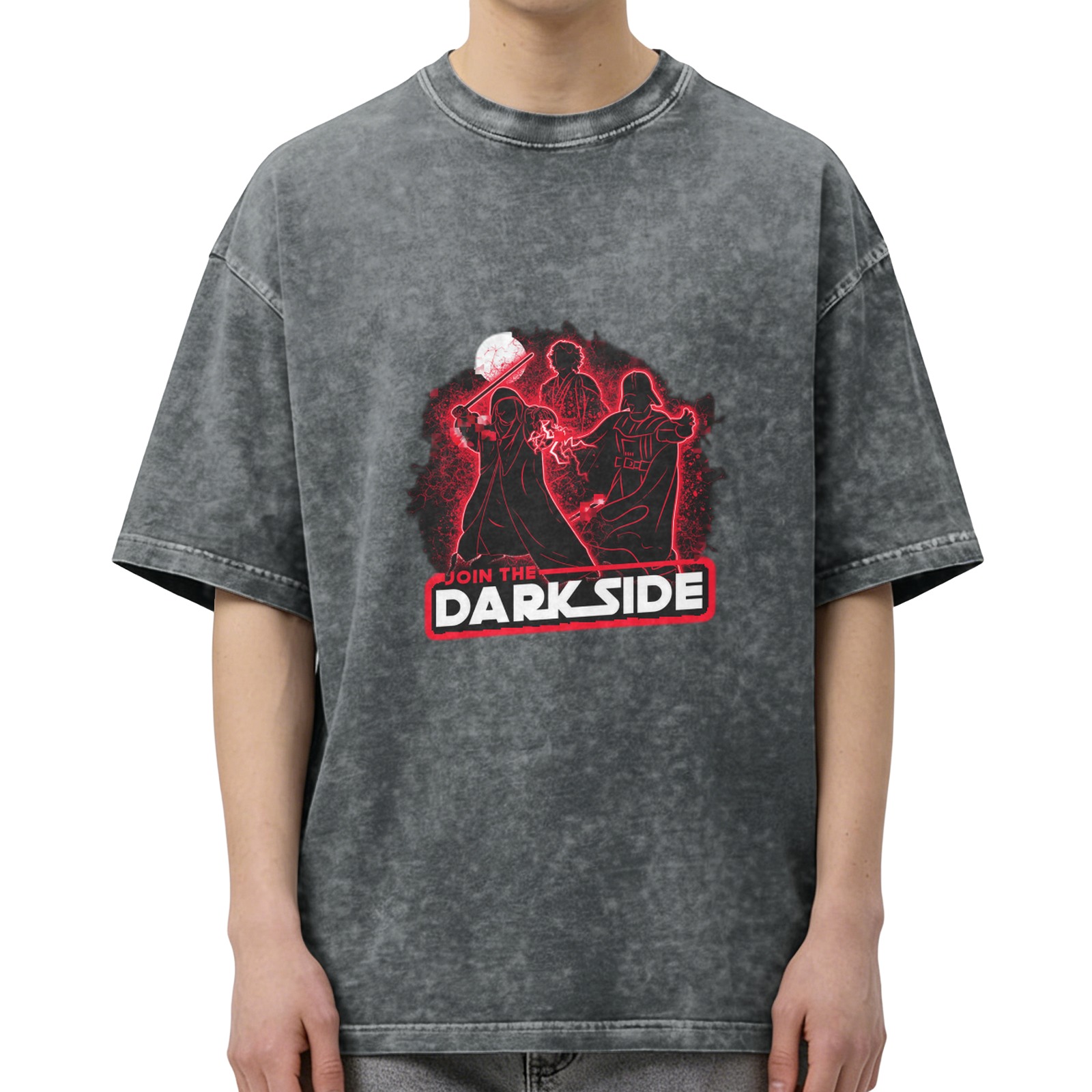 Join The Dark Side Star Wars Inspired Graphic T-Shirt