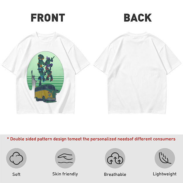 Olive Teenage Mutant Ninja Turtles Graphic T-Shirt