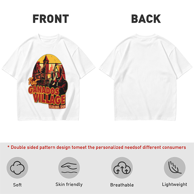 Visit Ganados Village Resident Evil Themed Graphic T-Shirt