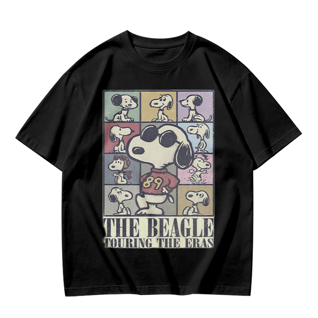 Snoopy The Beagle Touring The Eras Graphic T-Shirt