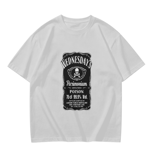 Wednesday's Acrimonium Poison Graphic T-Shirt