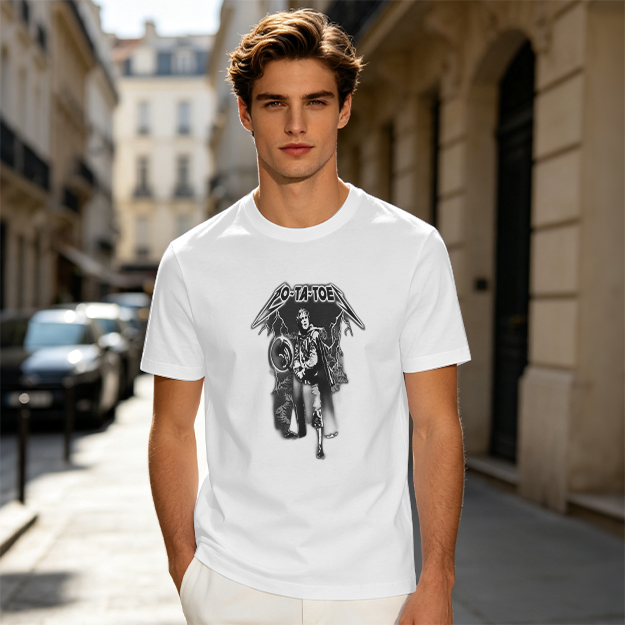 O-TA-TOE Military Graphic Olive Green T-Shirt
