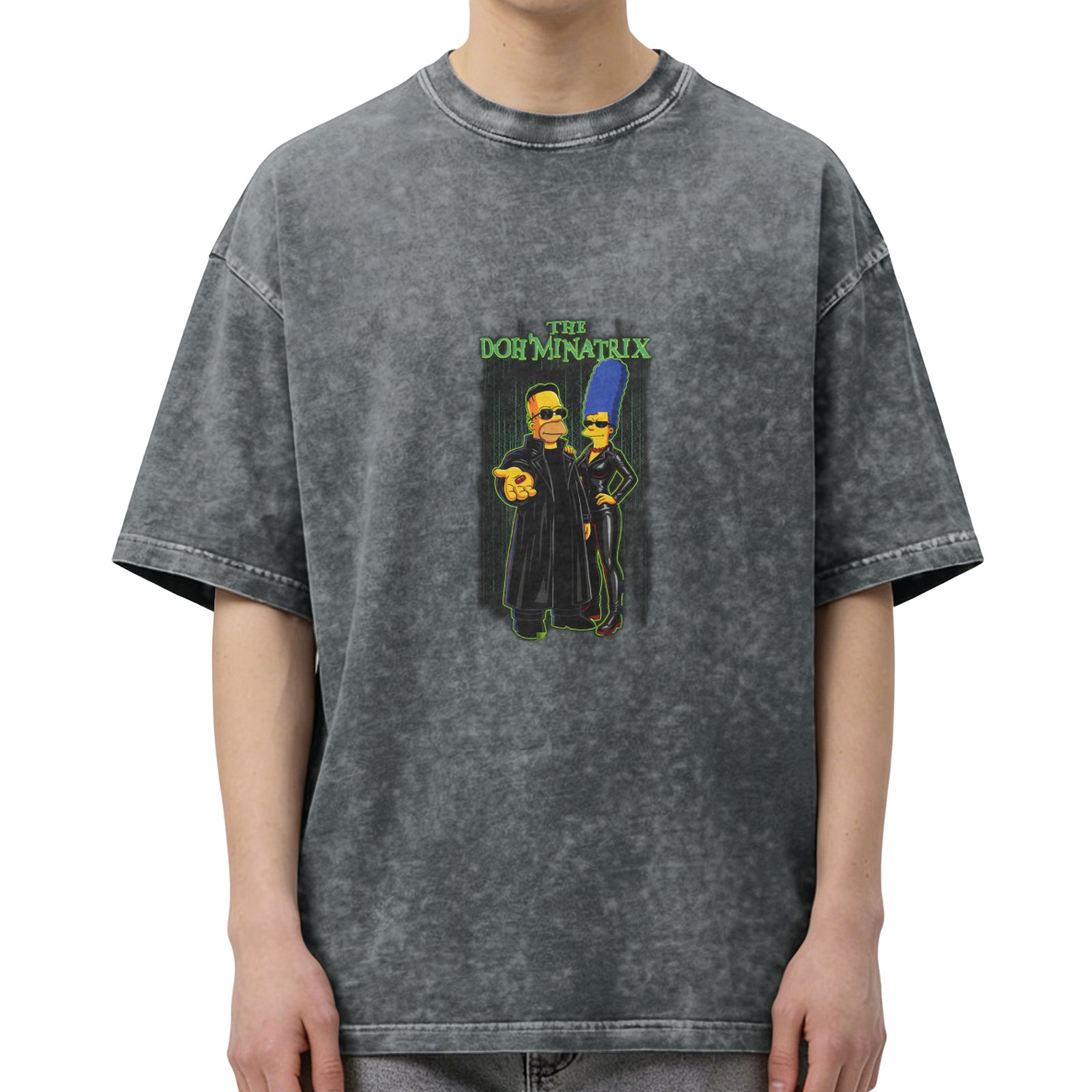 The Doh'minatrix Simpsons Matrix Parody T-Shirt