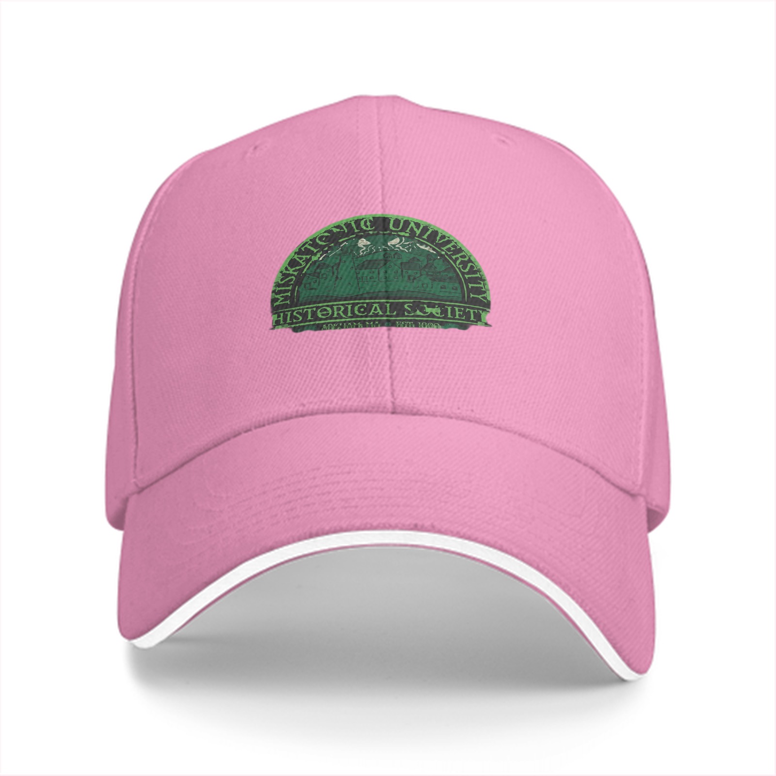 Miskatonic University Historical Society Print Black Baseball Cap