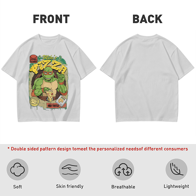 Teenage Mutant Ninja Turtle Mike's Pizza Graphic T-Shirt