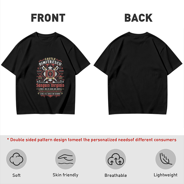 Castle Dimitrescu Sanguis Virginis Graphic T-Shirt