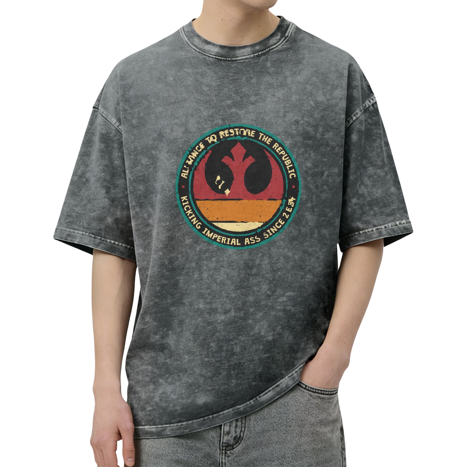 Alliance to Restore the Republic Kicking Imperial Ass T-Shirt