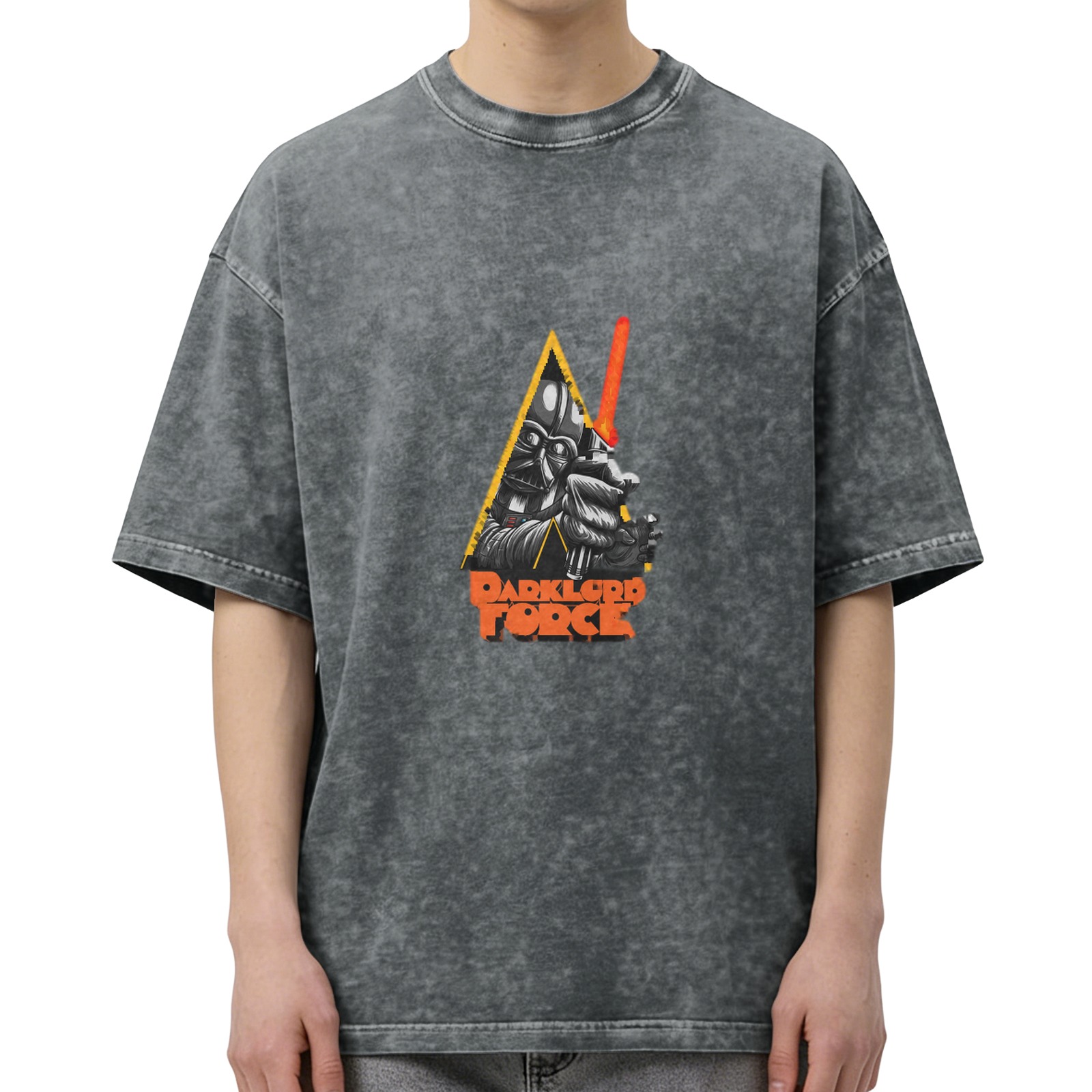 Dark Lord Force Graphic Vintage Wash T-Shirt