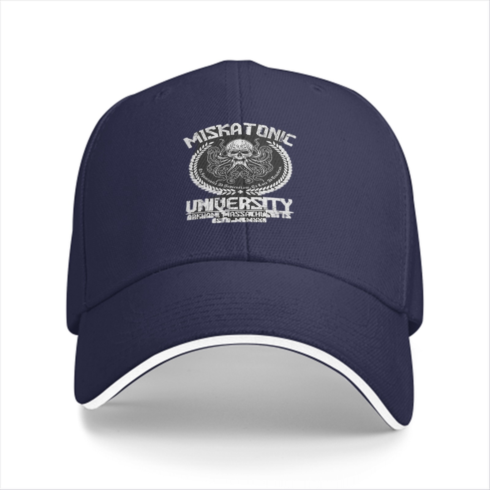 Miskatonic University Cthulhu Design Black Baseball Cap