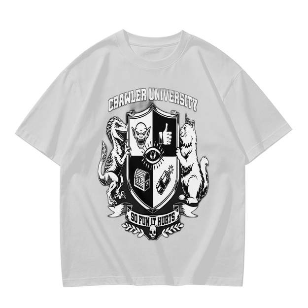 Crawler University Crest Graphic Olive T-Shirt