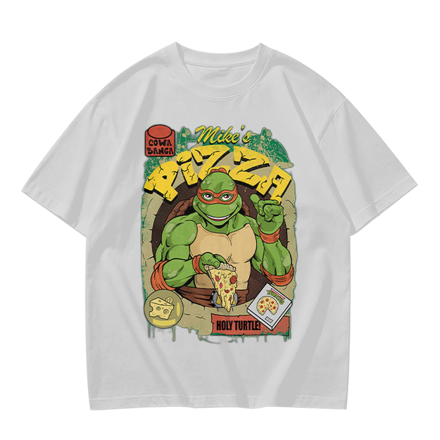 Teenage Mutant Ninja Turtle Mike's Pizza Graphic T-Shirt