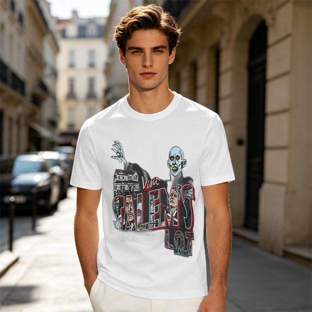 Visit Salem's Lot Horror Graphic T-Shirt