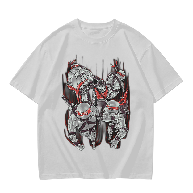 Olive Green Teenage Mutant Ninja Turtles Graphic T-Shirt