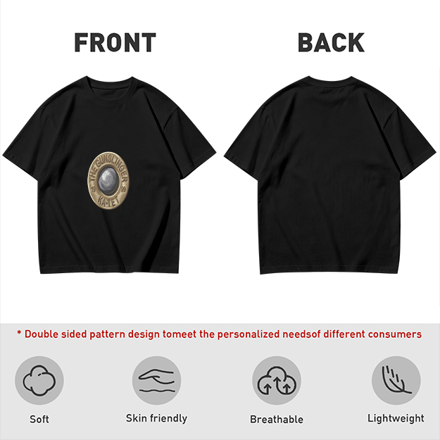 Olive T-Shirt With The Gunslinger Ka-Tet Emblem Print