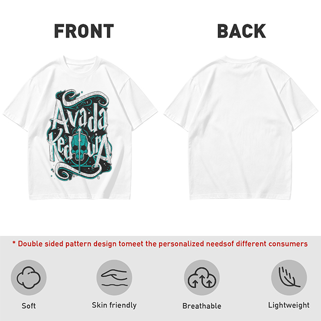 Olive T-Shirt With Avada Kedavra Dark Magic Skull Graphic