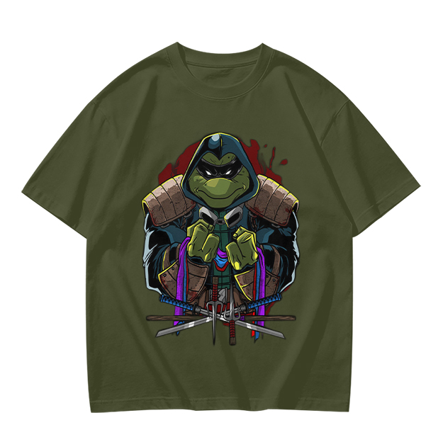 Teenage Mutant Ninja Turtles Hooded Warrior Graphic T-Shirt