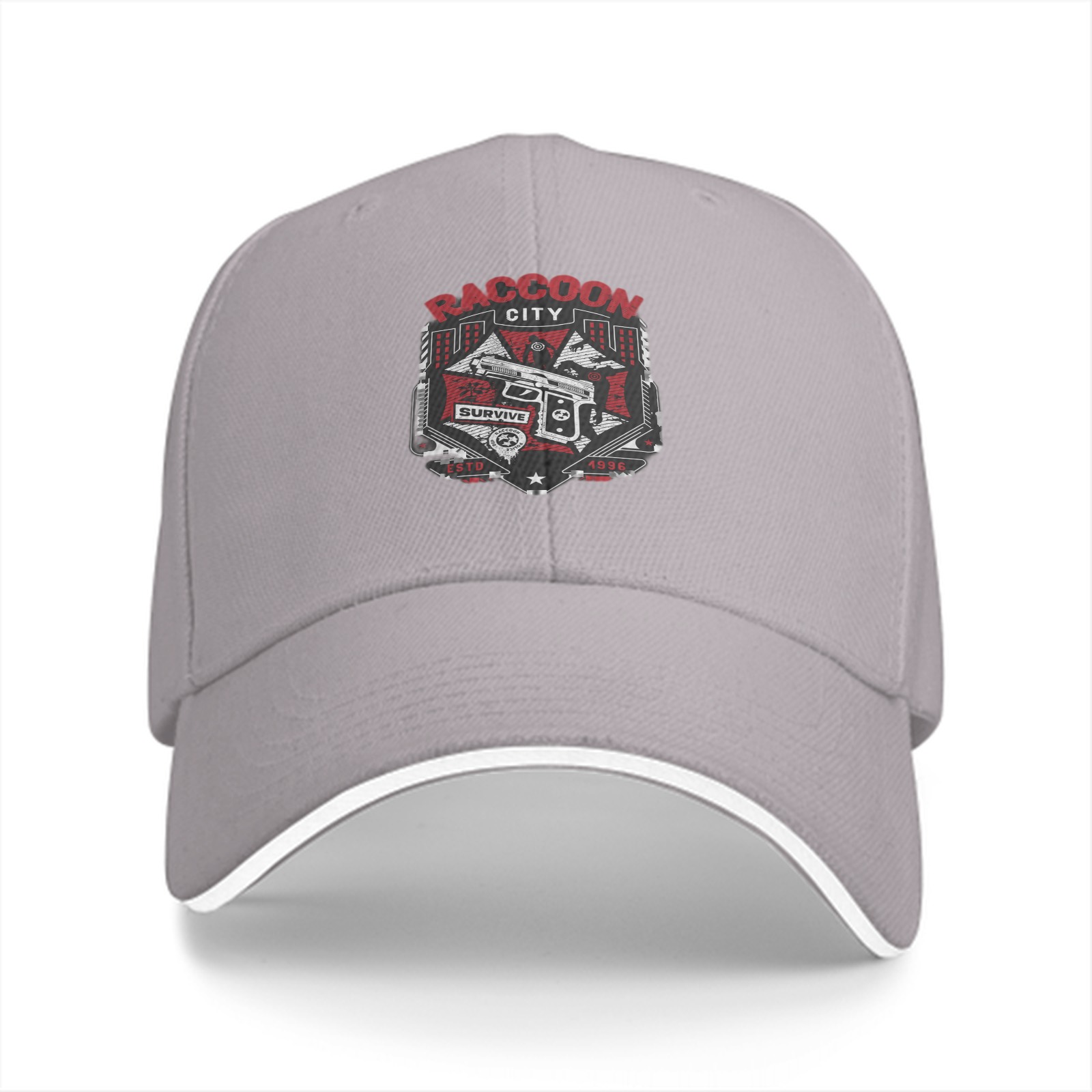 Raccoon City Survive 1996 Themed Black Baseball Cap