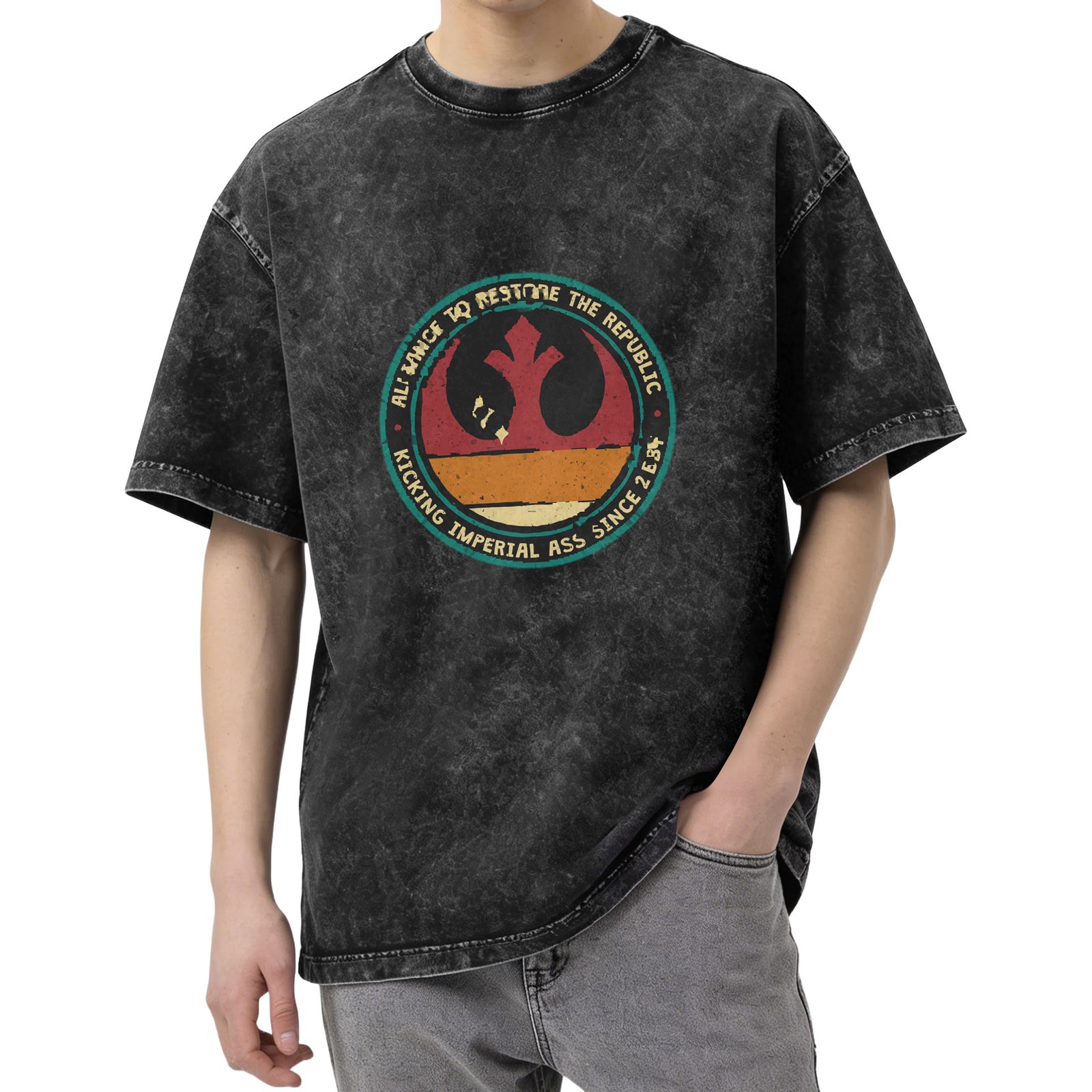 Alliance to Restore the Republic Kicking Imperial Ass T-Shirt