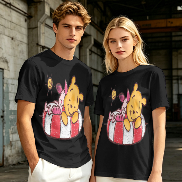 Olive T-Shirt with Wizard and Hobbit Fantasy Art Print