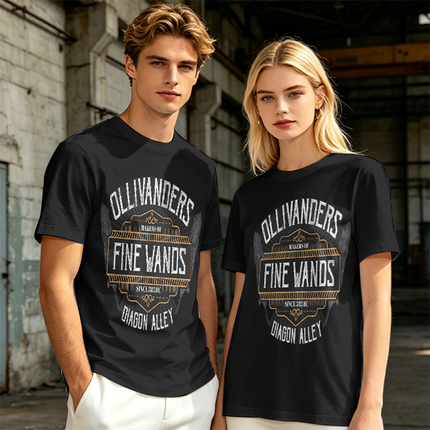 Ollivanders Fine Wands Diagon Alley Themed T-Shirt