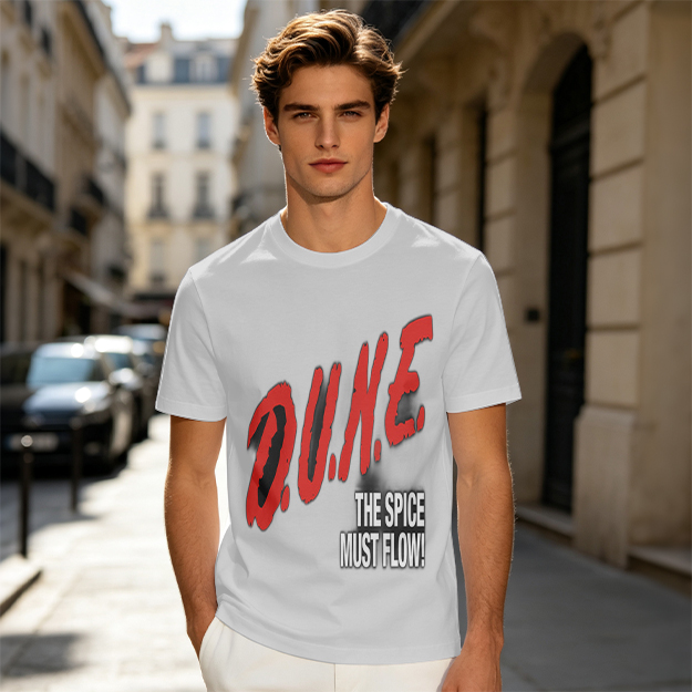 Olive Dune The Spice Must Flow Graphic T-Shirt