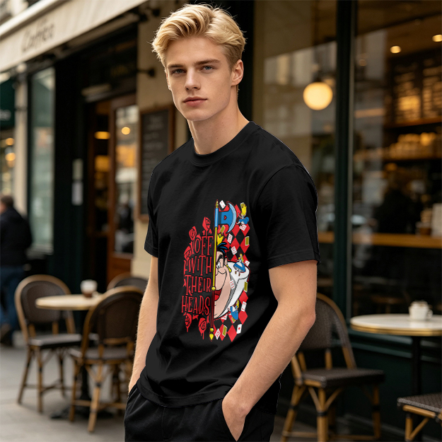 Alice in Wonderland Off With Their Heads Graphic T-Shirt