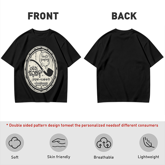 Old Toby Pipe Weed South Farthing Graphic Tee