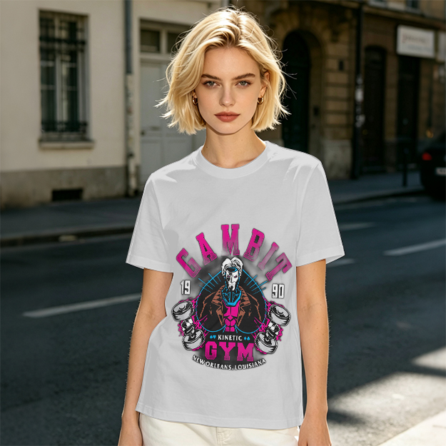 Gambit Kinetic Gym 1990 New Orleans T-Shirt