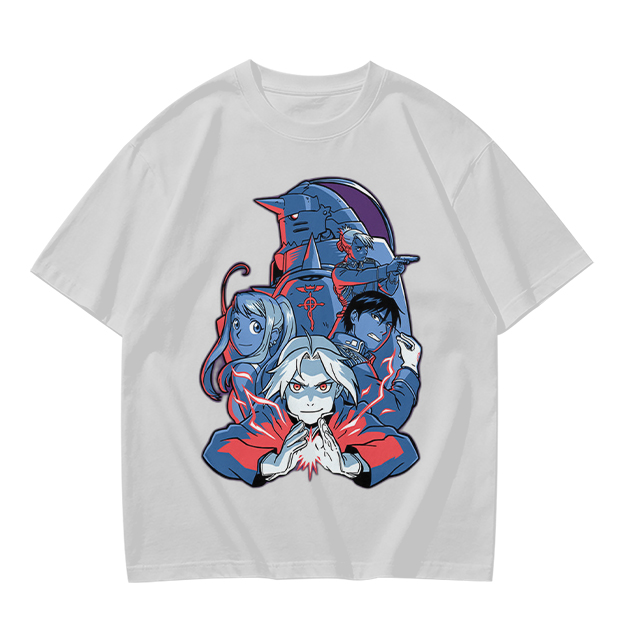 Fullmetal Alchemist Character Group Graphic T-Shirt