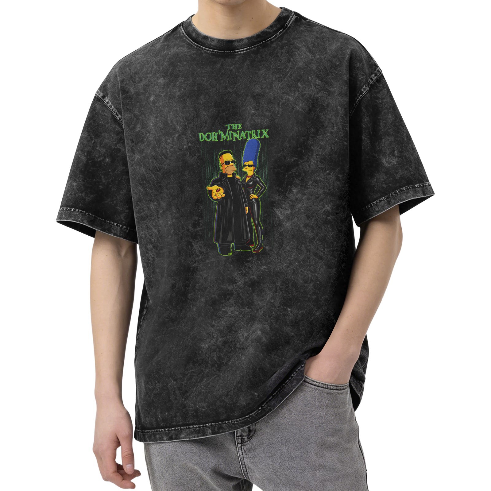 The Doh'minatrix Simpsons Matrix Parody T-Shirt