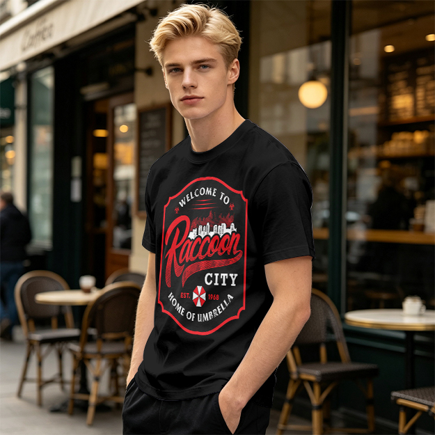 Welcome to Raccoon City Home of Umbrella T-Shirt