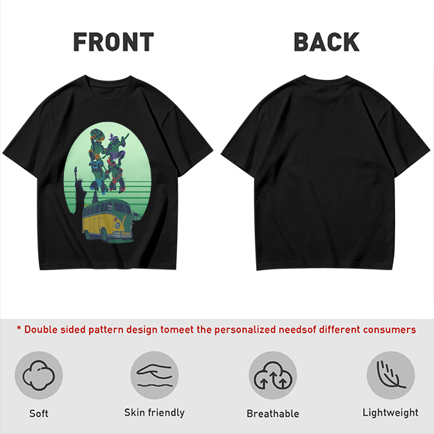 Olive Teenage Mutant Ninja Turtles Graphic T-Shirt