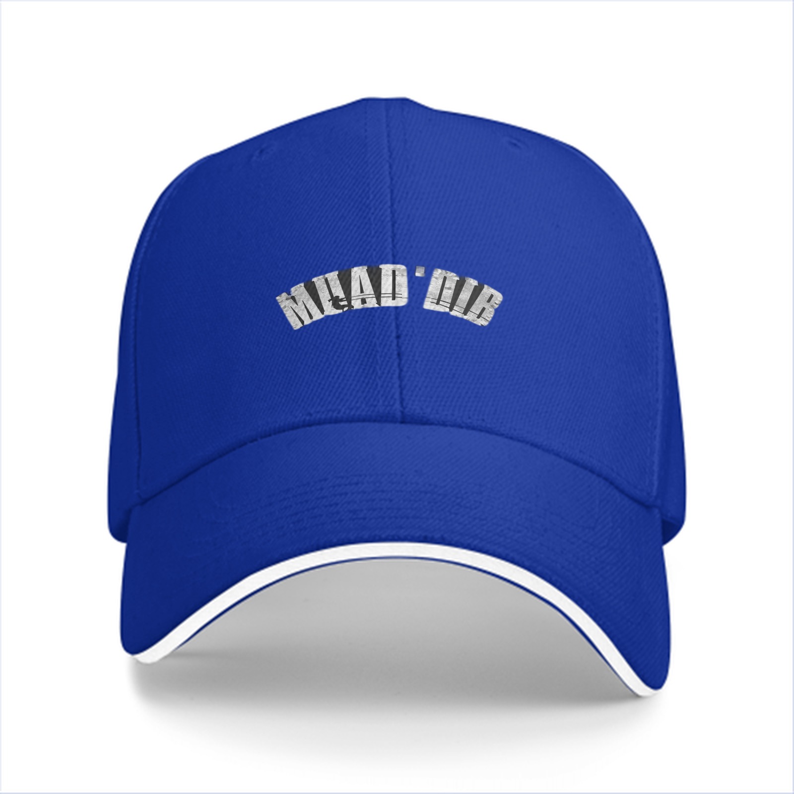 Black baseball cap with MEAD'DIB embroidered text