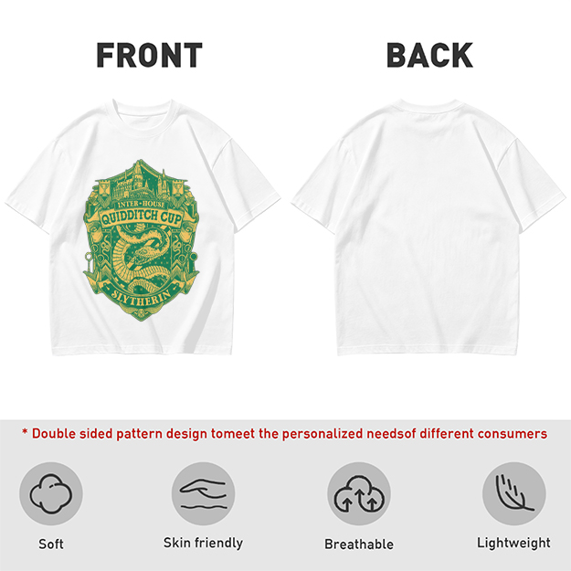 Slytherin Inter-House Quidditch Cup Crest T-Shirt