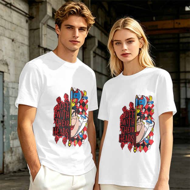 Alice in Wonderland Off With Their Heads Graphic T-Shirt