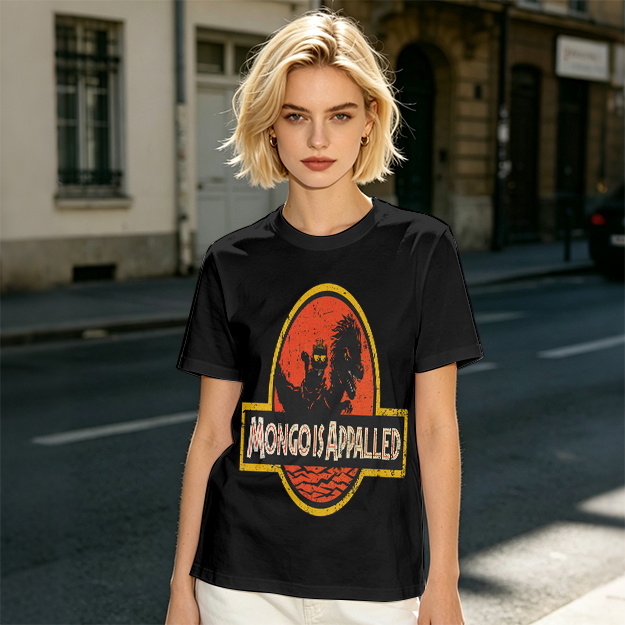 Mongo is Appalled Dinosaur Graphic T-Shirt