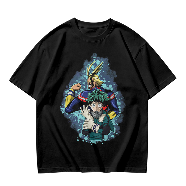 My Hero Academia All Might and Deku Graphic T-Shirt